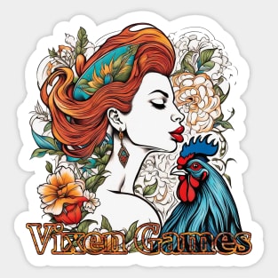 Vixen Games Vixen Wife And BBC Sticker